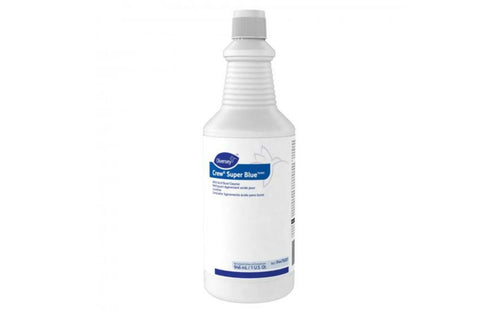 Diversey™ Crew® Super Blue™ Mild Acid Bowl Cleaner, Citrus Scented, 946ml, Blue, Sold Individually