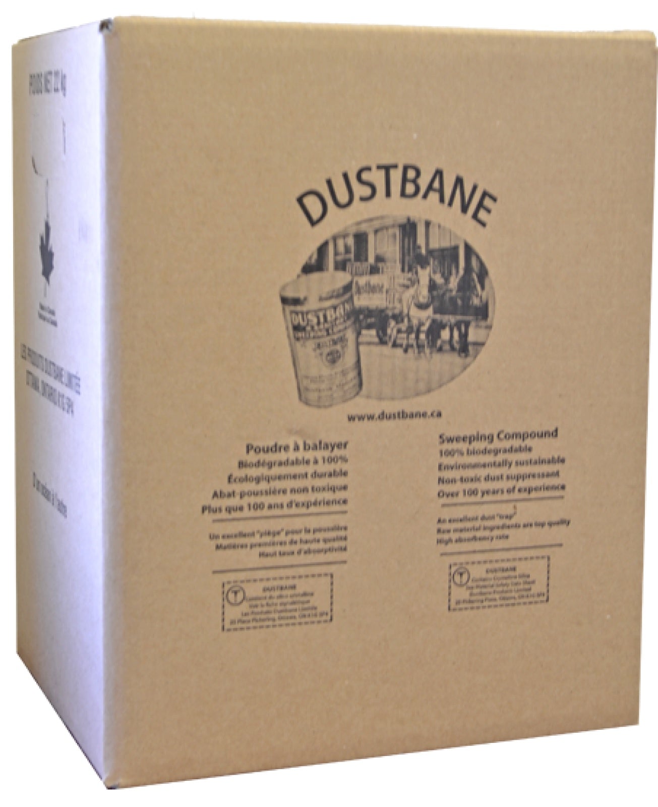 22KG DUSTBANE® SWEEPING COMPOUND, 100% BIODEGRADEABLE