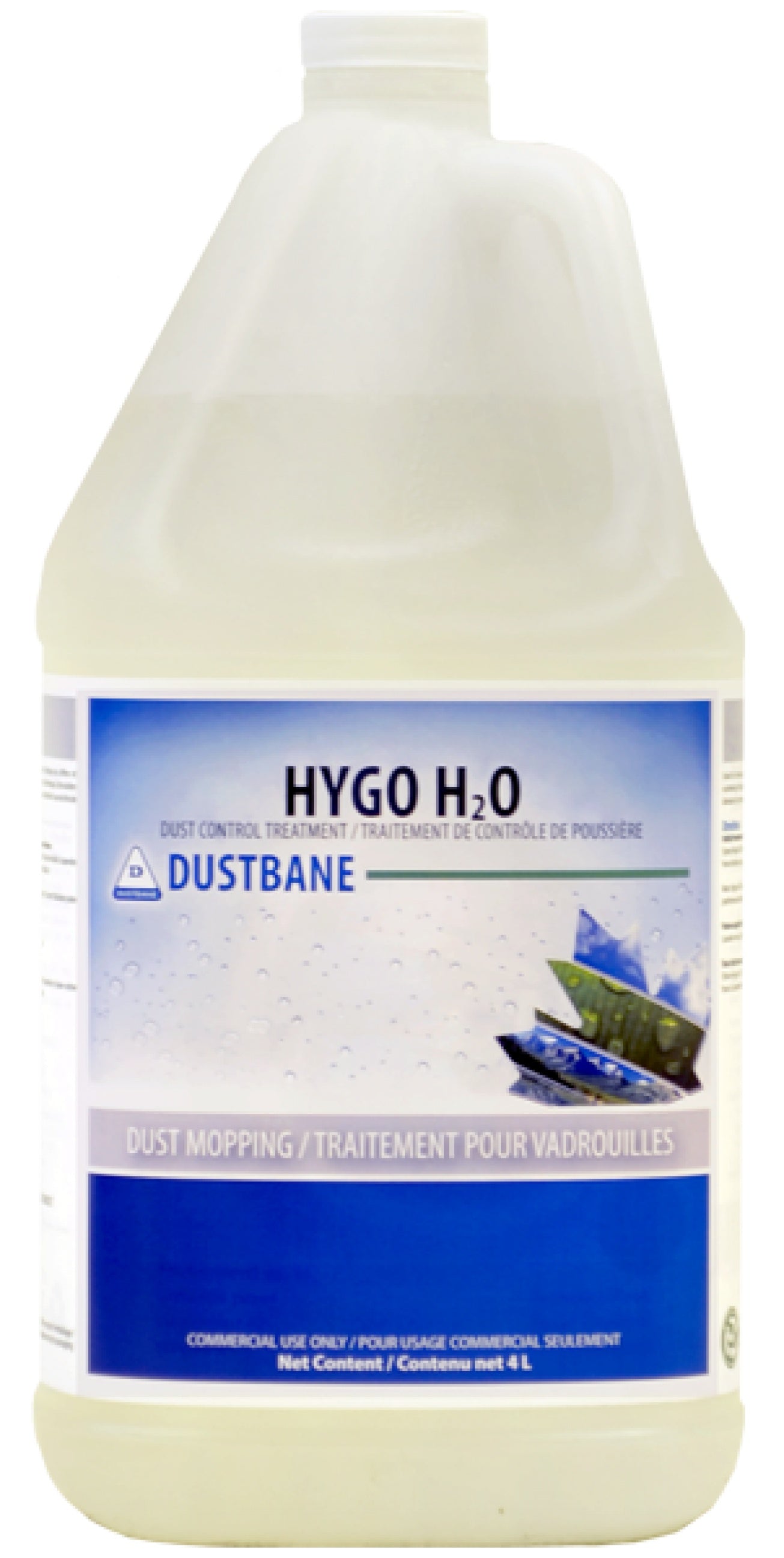 4L DUSTBANE® HYGO H2O™ DUST CONTROL TREATMENT, FOR CLOTHS & MOPS, RTU