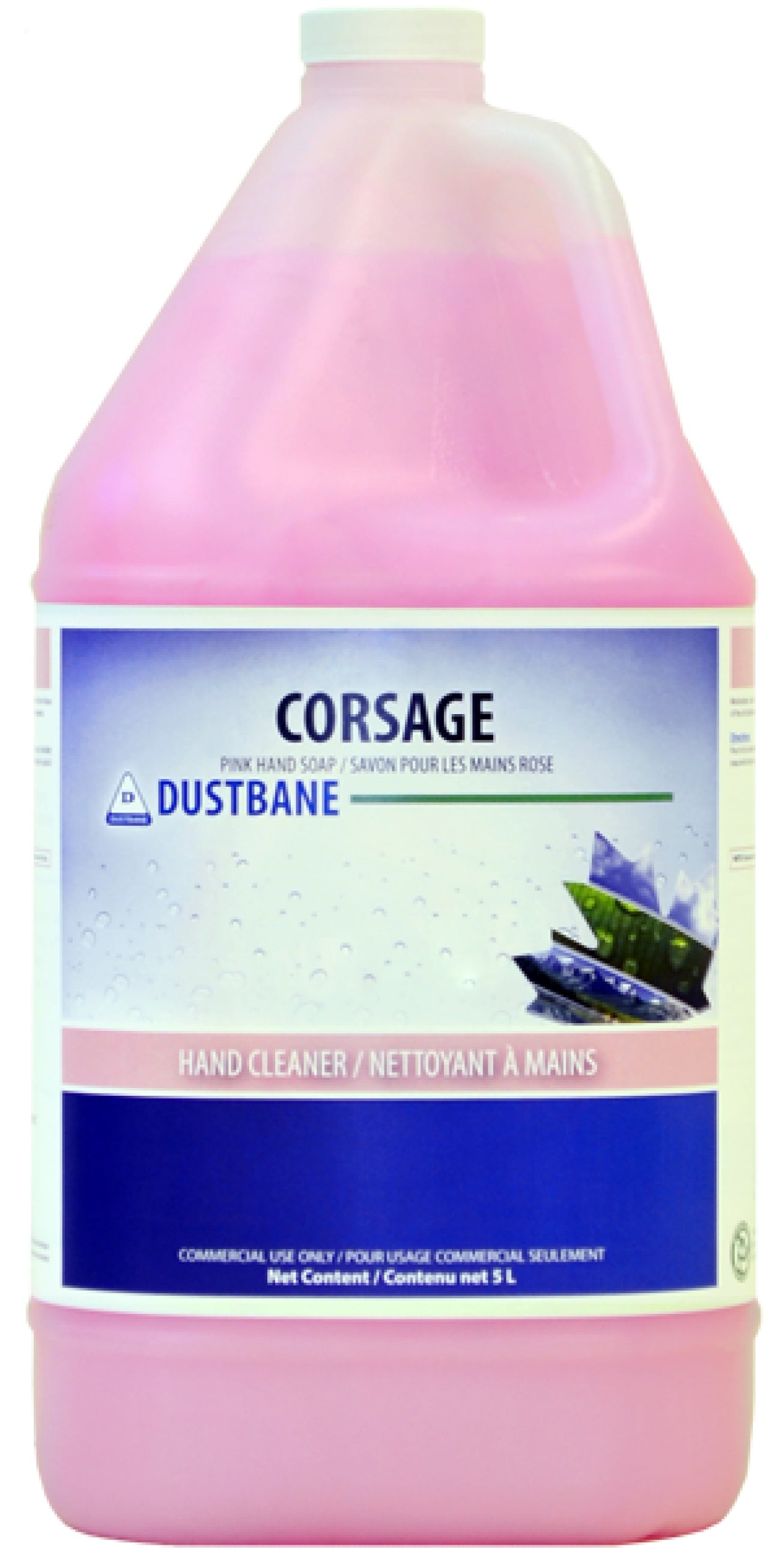 5L DUSTBANE® CORSAGE™ PINK HAND SOAP, BULK, CONCENTRATE