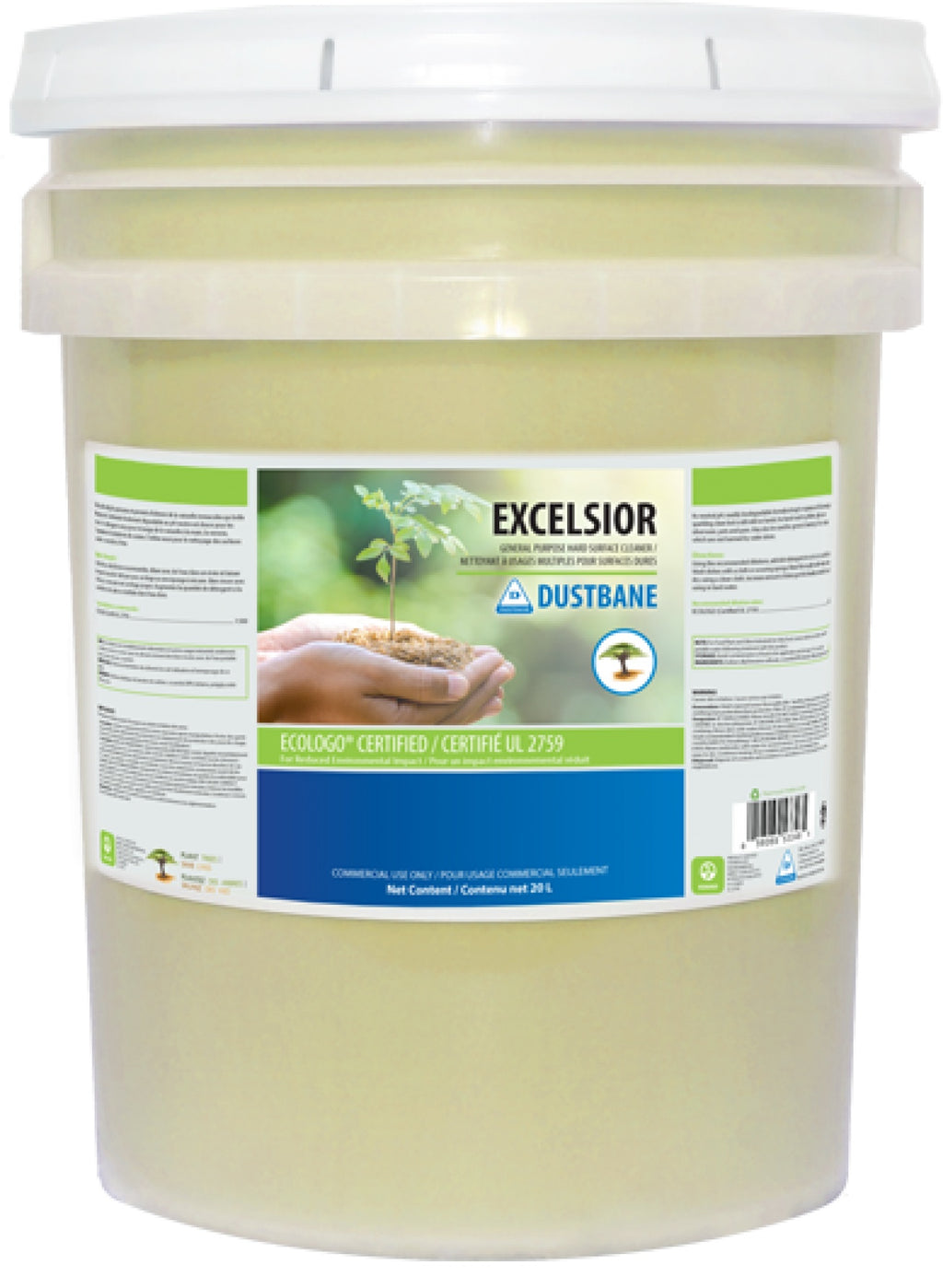 20L DUSTBANE® EXCELSIOR™ HARD SURFACE CLEANER, CONCENTRATE, ECOLOGO®
