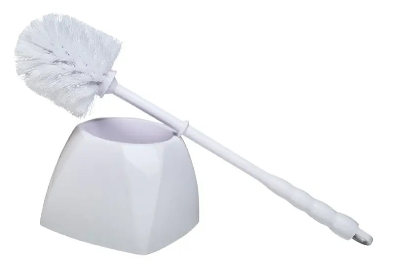 M2® TOILET BOWL BRUSH & CADDY, PLASTIC, POLYPROPYLENE FIBRES, SET