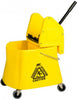 37L/40QT ELEPHANT FOOT™ DOWNPRESS WRINGER &amp; BUCKET COMBO, YELLOW, SET