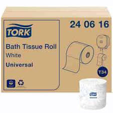 TORK® UNIVERSAL BATH TISSUE ROLL 616 SHEETS/ROLL